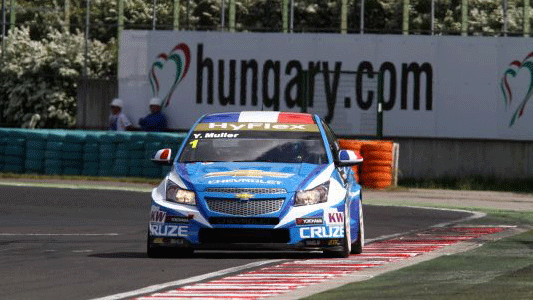 Budapest, gara 1: il triplete Chevrolet