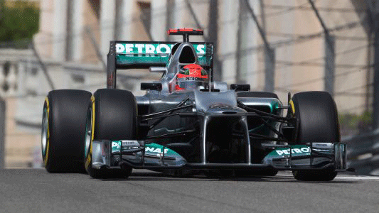 Monaco - Qualifica<br>Schumacher in pole a 43 anni