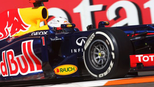 Valencia - Qualifica<br>Vettel in pole, Ferrari fuori dal Q3