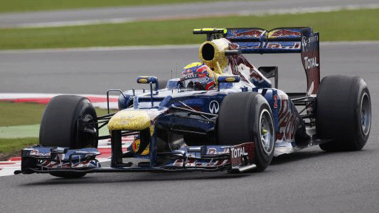 Silverstone - Gara<br>Webber beffa Alonso e la Ferrari