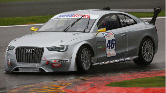 Spa, libere 1: le Audi comandano col diluvio