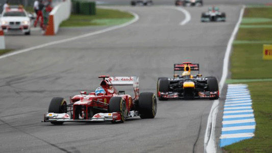 Hockenheim - Gara<br>Strepitosa vittoria di Alonso