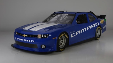 Chevy sceglie la Camaro per la Nationwide