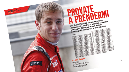 &Egrave; online il Magazine 192 di Italiaracing<br>La sfida di Frijns nella WSR