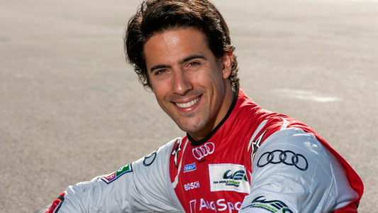 Di Grassi con l'Audi R18 in Brasile 