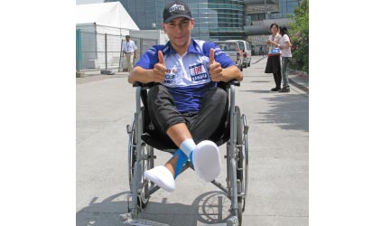 Lorenzo a Le Mans<br>Ducati in carbonio