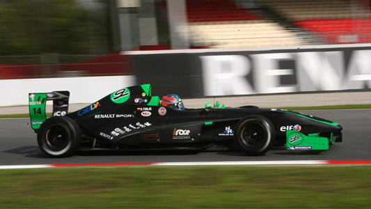Montmel&ograve;, qualifica: Tunjo in pole