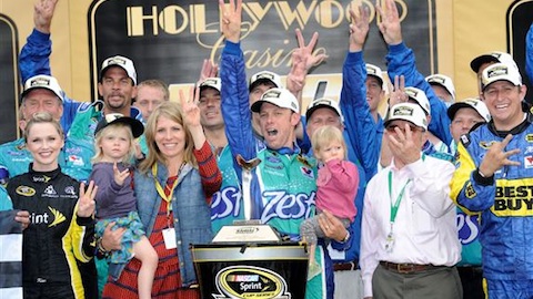 Kansas, gara: Kenseth, vittoria di sostanza 