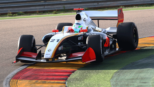Alcaniz - 2° turno<br>Magnussen leader, splende Agostini