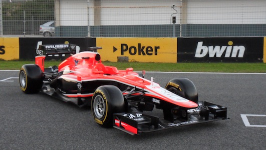 Anche la Marussia si presenta a Jerez