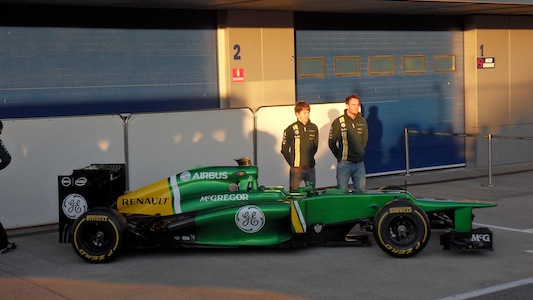 La Caterham chiude il poker andaluso