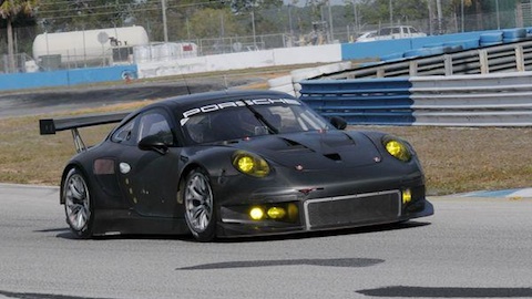 I primi giri in pubblico della Porsche 991
