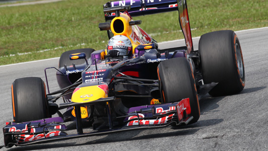 Sepang - Libere 3<br>Vettel riprende la testa