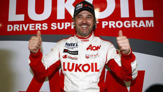 Monza, gara 1: Muller nel diluvio