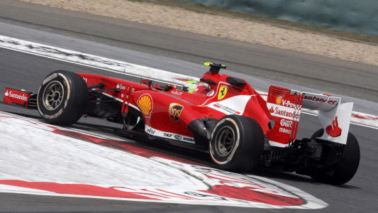 Shanghai - Libere 2<br>Massa e la Ferrari volano