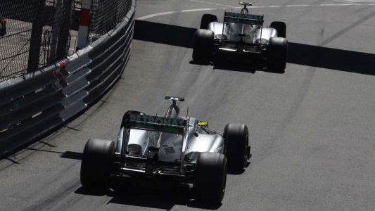Monaco - Qualifica<br>Rosberg e Hamilton in prima fila