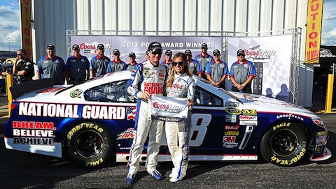 Kentucky, qualifica: Earnhardt da record 