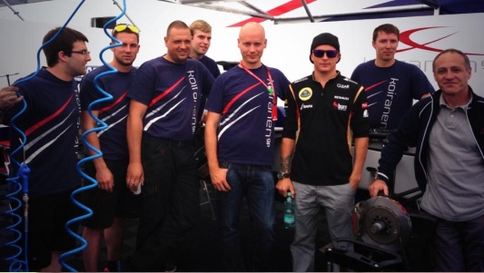 Nurburgring – Raikkonen nel paddock GP3