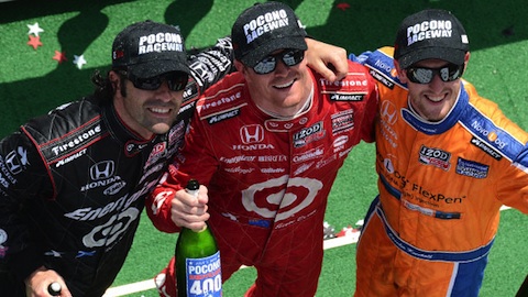 Pocono, gara: tripletta Ganassi