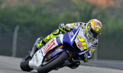 Test a Losail, 1° giorno: ancora Valentino Rossi