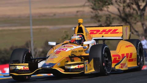 Sonoma, libere 1: Hunter-Reay al comando