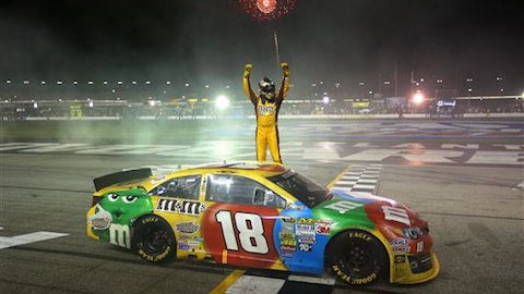 Atlanta, gara: Kyle Busch vince nel finale