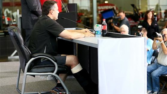 Stewart fuori gioco fino a fine febbraio