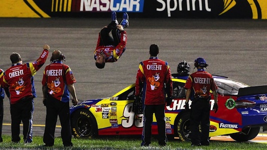 Richmond, gara: Edwards graziato dalla pace-car