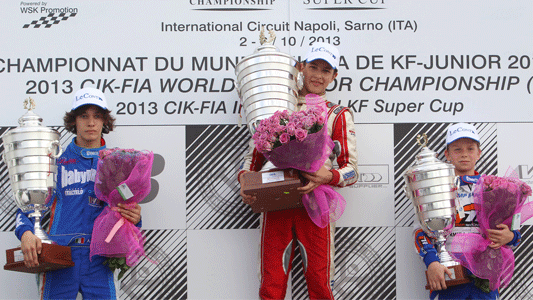 Pulcini vince la prima del Mondiale KFJ