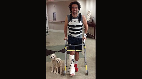 Franchitti fuori dall'ospedale