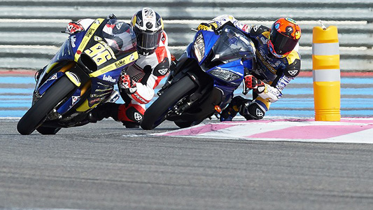 Loeb in moto come Schumi!