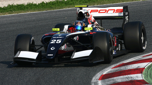 Montmel&ograve; - 1° turno<br>Sainz porta in alto Pons