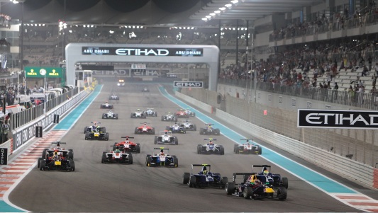 Test ad Abu Dhabi<br>Tutti gli iscritti del primo giorno