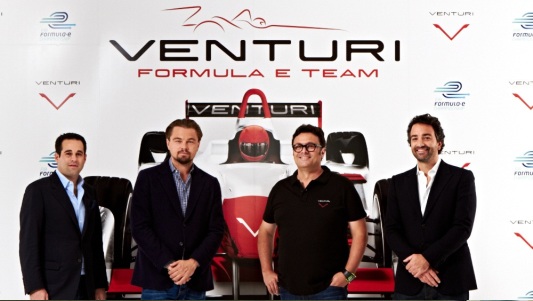 Il Venturi Team entra con Leonardo Di Caprio
