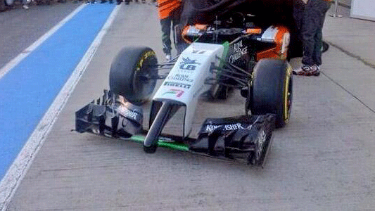 Force India, la bruttina del paddock