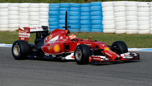 Jerez, 1° giorno - Ferrari fa pi&ugrave; km di tutti<br>nemmeno un giro per la McLaren