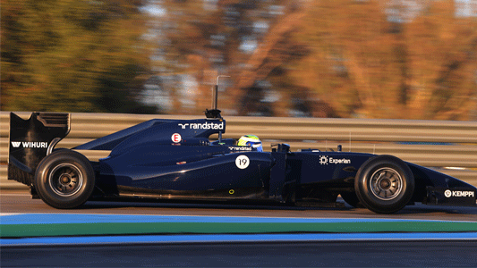 Jerez - 5° turno<br>Mercedes martella, Red Bull ancora KO