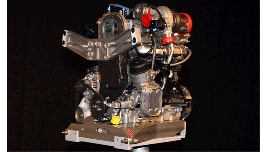 Ecco il motore Abarth 414-F4
