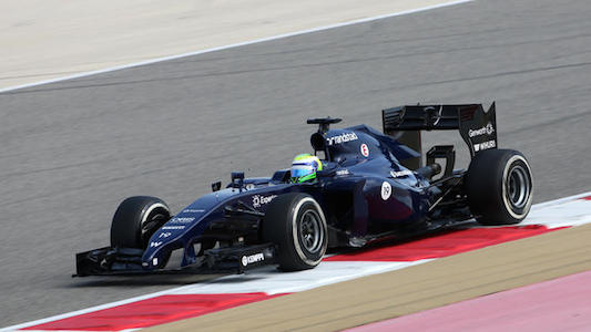 Al Sakhir - 5° turno<br>Massa comanda, stop Red Bull