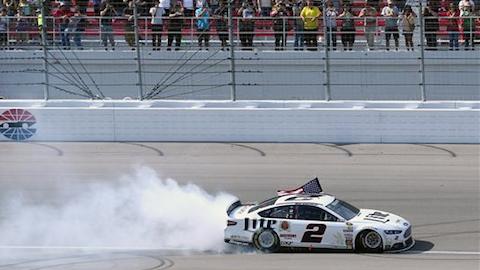 Las Vegas, gara: Keselowski all'ultimo