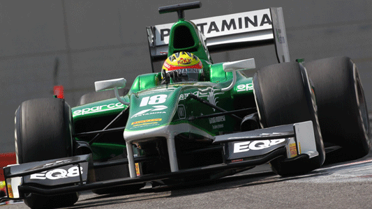 Yas Marina, 1° turno: Haryanto apre il 2014