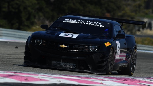 Test a Le Castellet - 2° giorno<br> Sale la Camaro al comando