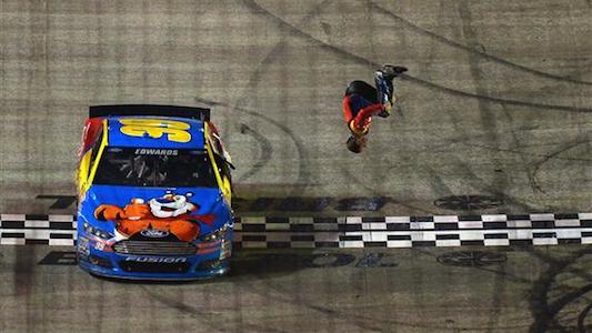 Bristol, gara: Edwards comanda nel finale