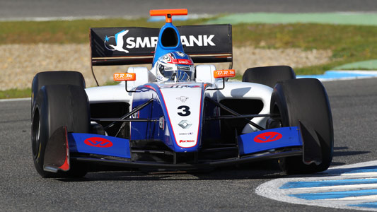 Jerez - 3° turno<br> Dominio Fortec con Rowland e Sirotkin