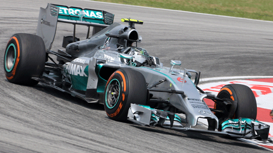 Sepang - Libere 2<br>Rosberg ritrova la vetta