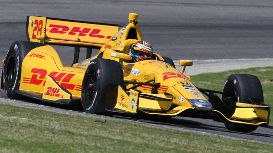 Barber, gara: Hunter-Reay senza errori