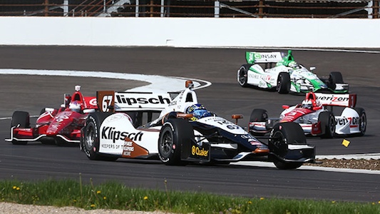 Dixon il più veloce nei test a Indy Road