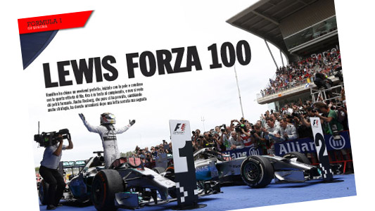 È online il Magazine 271 Italiaracing<br>Lewis forza 100