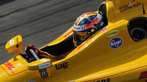 Indy, libere 2: Hunter-Reay balza in testa