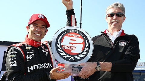 Detroit, qualifica 1: Castroneves in pole